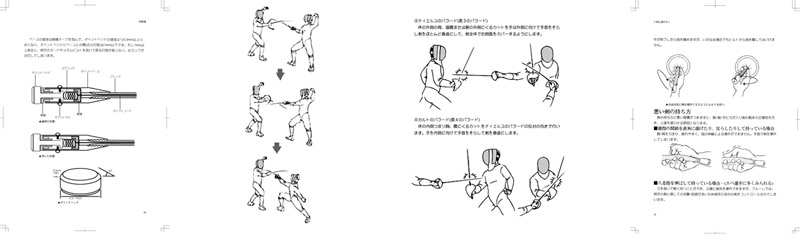 戸田壯介著書フェンサー、コーチのためのフェンシングルールブック